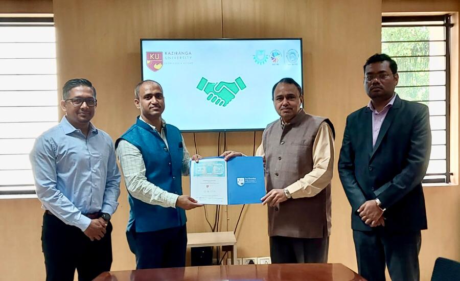 MoU Signing with Assam Kaziranga University