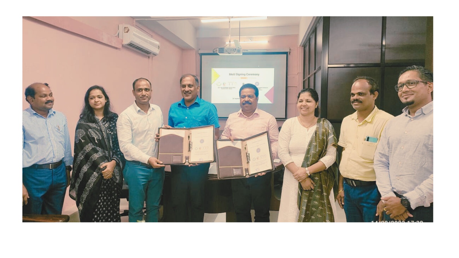 Mou Signing with OUTR ,Bhubaneswar