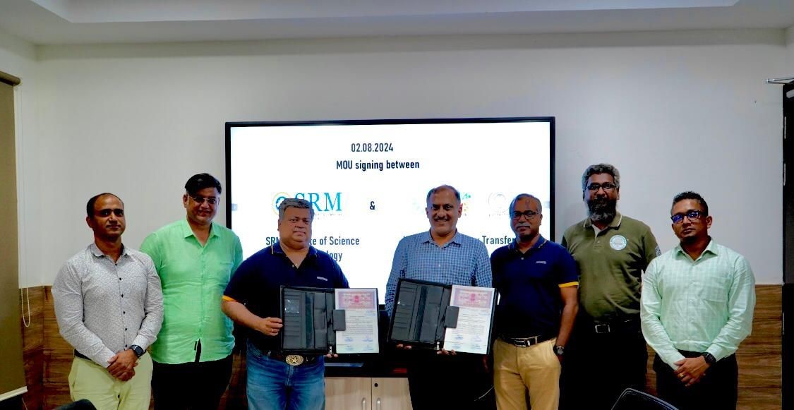 Mou Signing with SRM University