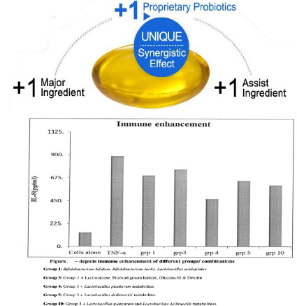 Amprogen: Improved Formulation of Probiotics For Improved Gastrointestinal Condition And Increased Immunity