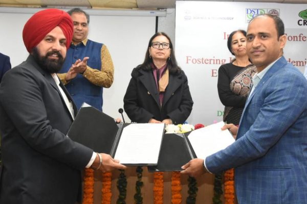 MoU: DST-Center for Policy Research (CPR), Panjab University, Chandigarh