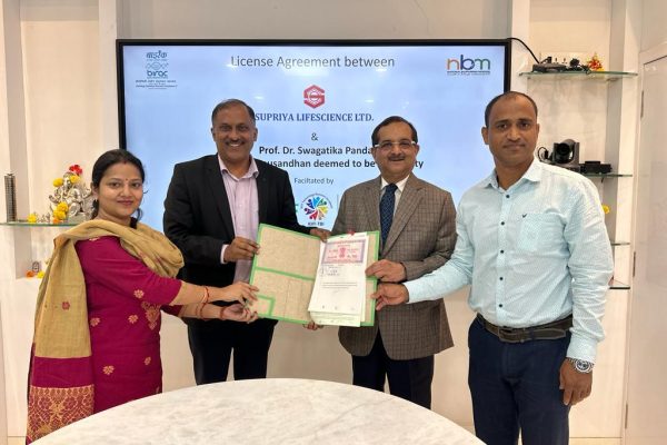 Technology Transfer Agreement between Quickblue oral care Pvt. Ltd. & Supriya Lifesciences Ltd.