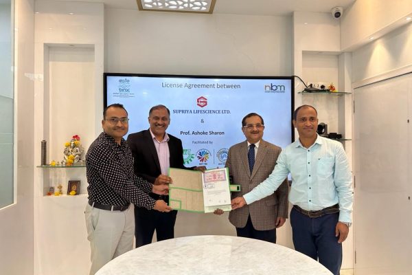 Technology Transfer Between Gel heal technology & Supriya Lifesciences Ltd.