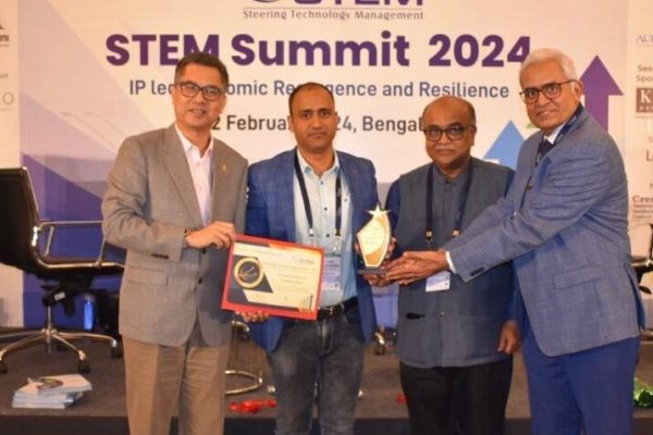 Technology Transfer Impact Awards-2024, stewarding IP commercialisation-Driving Socio-Economic Impact in India Global STEM annual summit