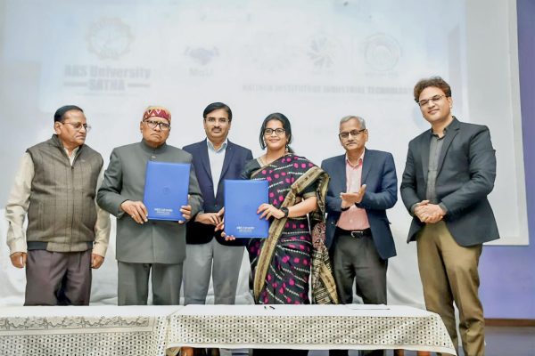 MoU with AKS University, Satna, Madhya Pradesh